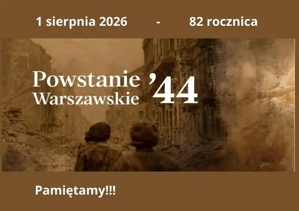 82. rocznica wybuchu Powstania Warszawskiego – pamiętamy o bohaterach