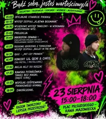 Jutro w Rawie Mazowieckiej: motoryzacyjne show i piknik „Bez Hejtu” na Placu Piłsudskiego