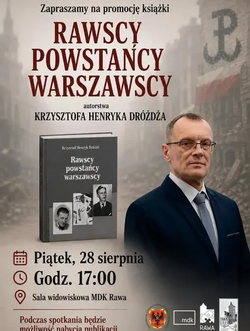 Spotkanie autorskie z Krzysztofem Dróżdżem w MDK Rawa Mazowiecka