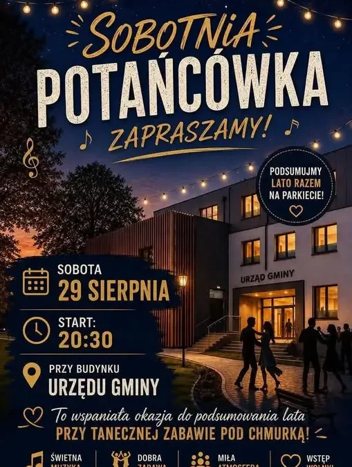 Taneczne pożegnanie lata w Rzeczycy – zapraszamy 29 sierpnia