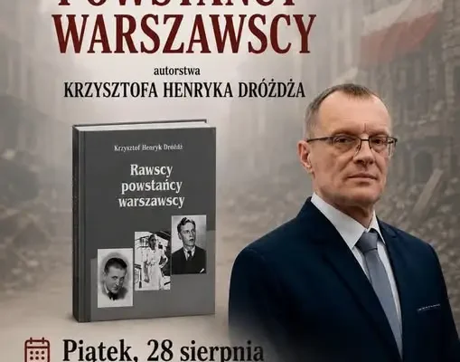 Spotkanie autorskie z Krzysztofem Henrykiem Dróżdżem w Rawie Mazowieckiej