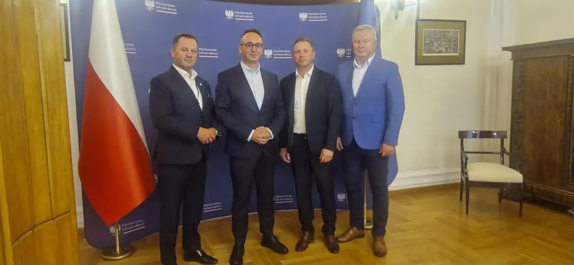 Wójt Cielądza rozmawiał z ministrami o inwestycjach drogowych i rozwoju gminy