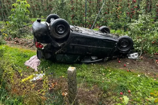 Kolizja w Nowych Szwejkach: interwencja OSP Sadkowice