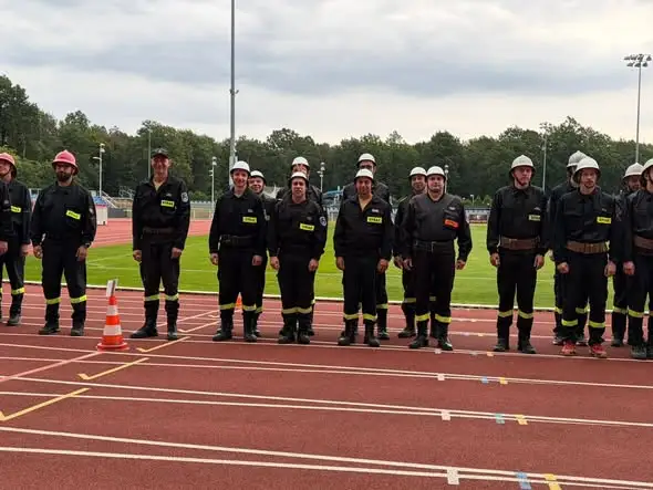 OSP Rzeczyca czwarta w powiecie, pierwsza w gminie na zawodach w Puławach