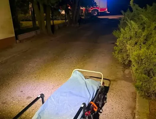 Nocna interwencja OSP Sadkowice – pomoc dla zespołu ratownictwa medycznego