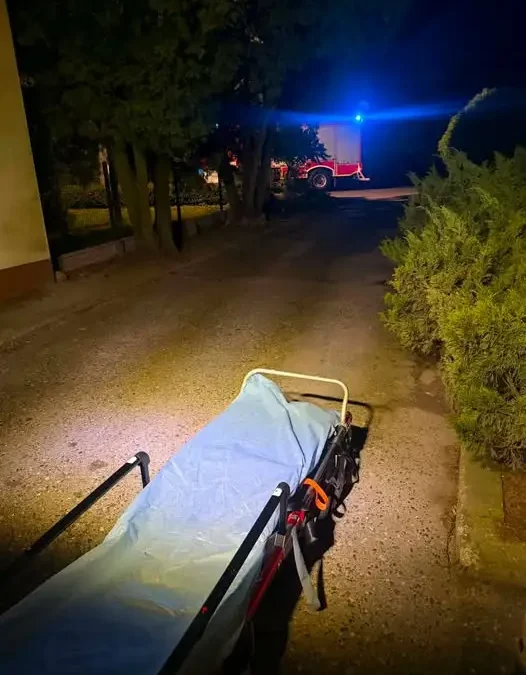 Nocna interwencja OSP Sadkowice – pomoc dla zespołu ratownictwa medycznego