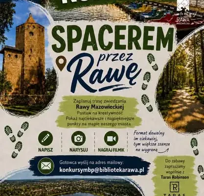 Konkurs „Spacerem przez Rawę” – zostały ostatnie godziny na zgłoszenie trasy