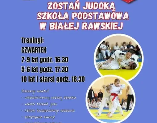 Zapisy na treningi judo dla dzieci i młodzieży w nowym roku szkolnym
