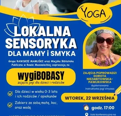 Joga dla mam z maluchami w Rawie Mazowieckiej – ostatnie wolne miejsca na wygiBOBASY