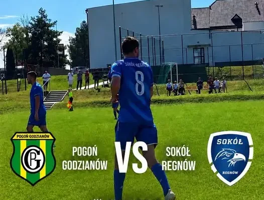 Pogoń Godzianów – Sokół Regnów: Niedzielny mecz o przełamanie