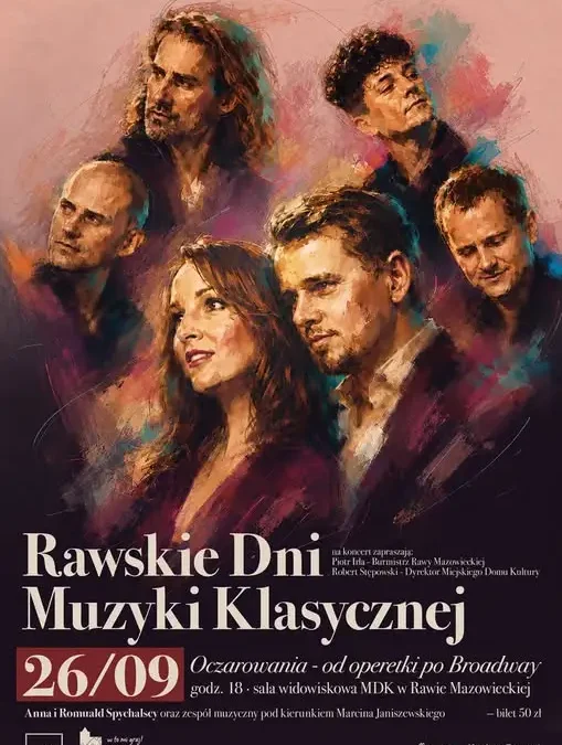 Rawska scena znów zabrzmi muzyką klasyczną – ruszają zapisy na koncert „Oczarowania”