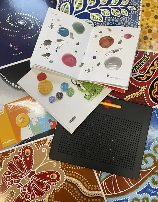 Dzień Kropki w Bibliotece Pedagogicznej w Rawie Mazowieckiej