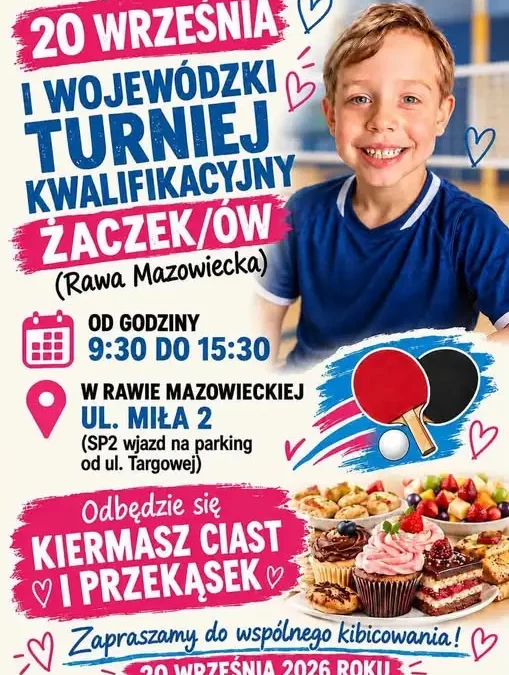 Rawa Mazowiecka: turniej Żaczek/ów i zbiórka „Grają dla Jaśka” już w niedzielę