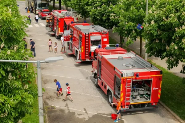 OSP Cielądz na III Zlocie Pojazdów Pożarniczych w Michowicach